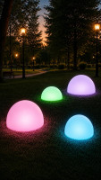 Свет. Полусфера "Halfmoon" D 60см аккумуляторный RGB